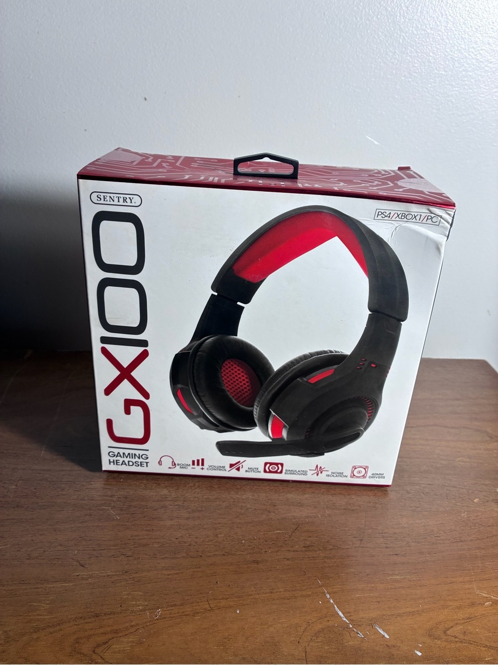 Sentry GX100 PS4 XBOX gaming headset. New